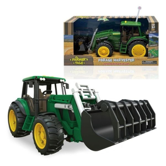 Τρακτέρ Friction Με Εκσκαφέα, Ήχο & Φως 39cm