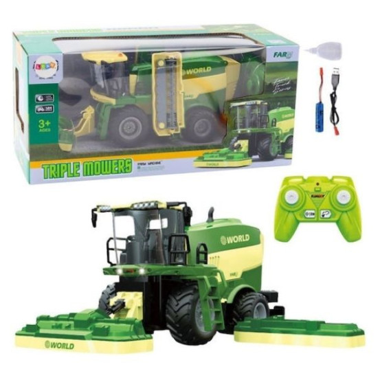 Τηλεκατευθυνόμενο Αγροτικό Όχημα Κομπίνα 2.4GHz Με Ατμό, Ήχο & Φως 32cm