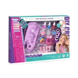 Παιδικό Σετ Μανικιούρ Με Βερνίκια, Glitter & Αξεσουάρ
