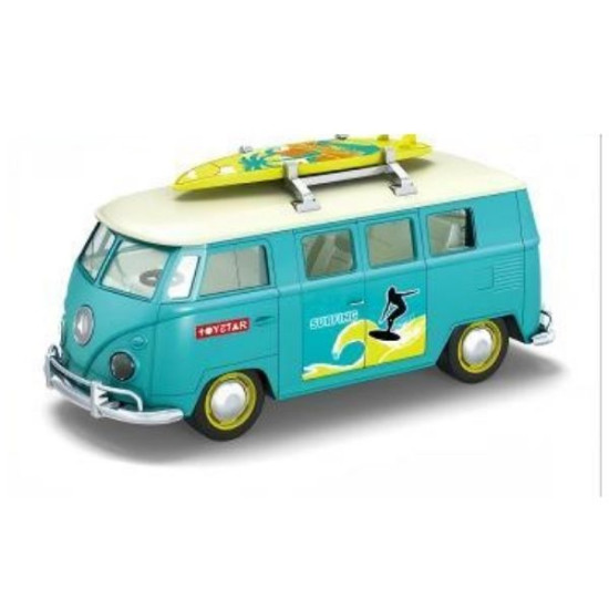 Όχημα Ρετρό Βανάκι 1:14 Με Σανίδα, Μουσική & Φως 27cm