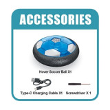 Μπάλα Ποδοσφαίρου Αιωρούμενη Hover Ball 18cm Με Φως