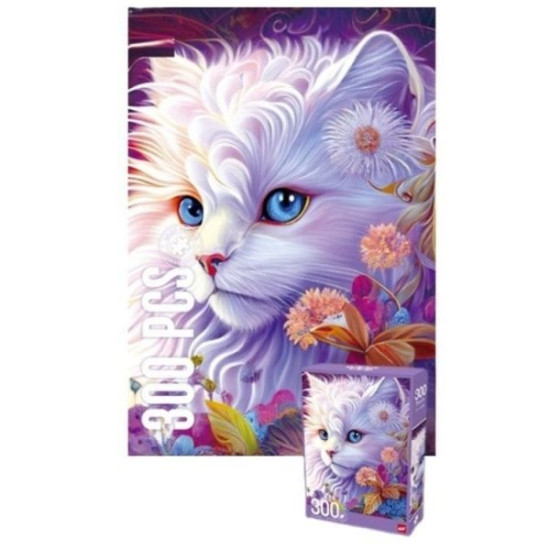 Παζλ Πολύχρωμη Γάτα 300τμχ
