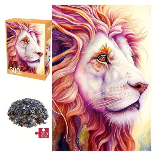 Παζλ Πολύχρωμο Λιοντάρι 300τμχ