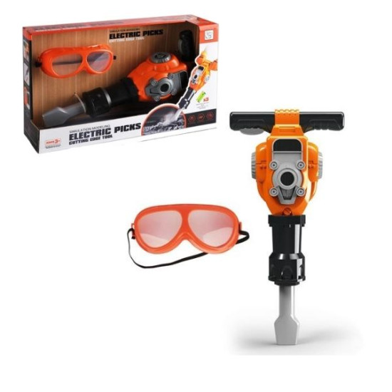 Παχνίδι Κομπρεσέρ Πορτοκαλί & Γυαλιά