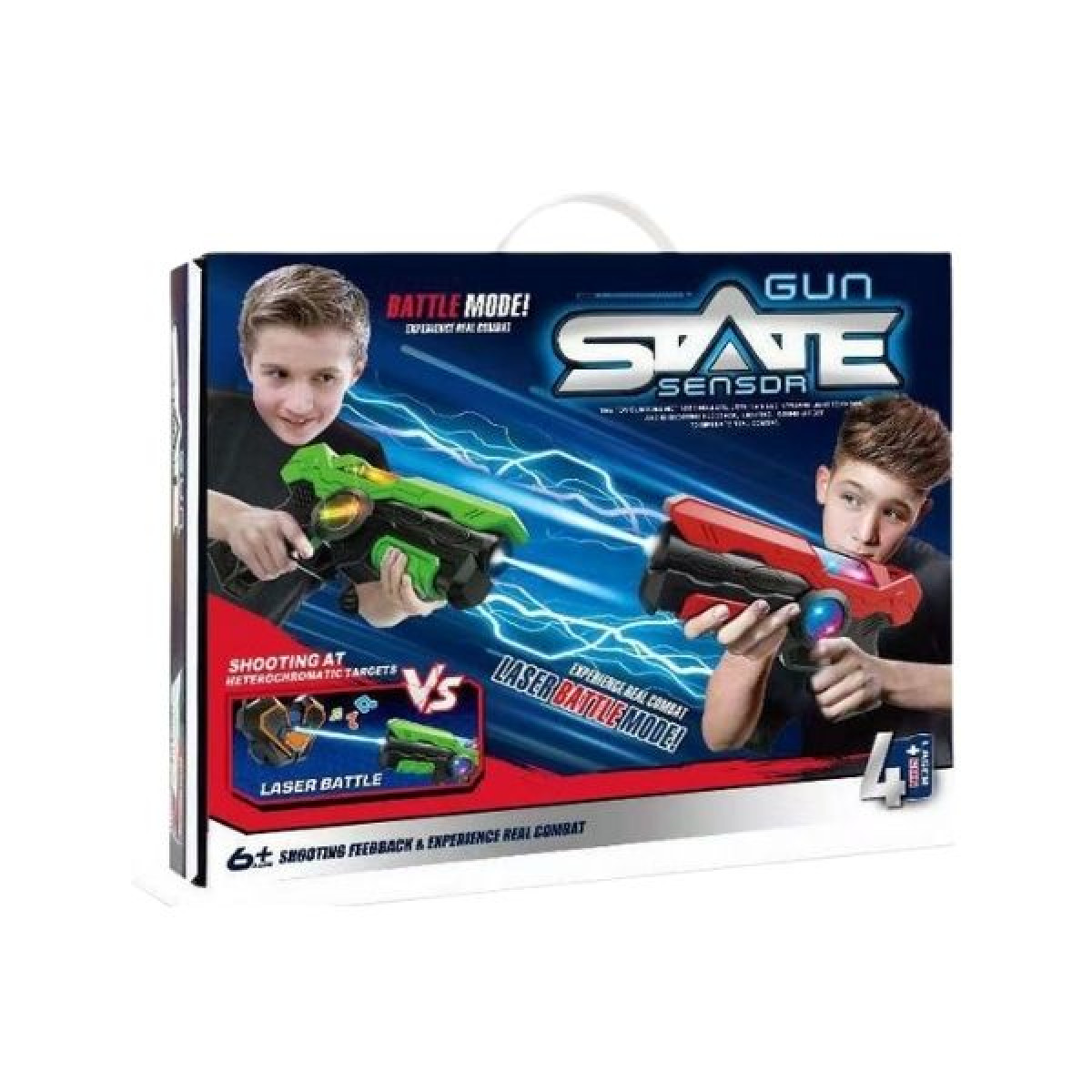 Σετ Laser Tag Με 4 Όπλα & Στόχους