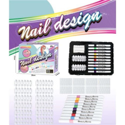 Σετ Χρωματισμού Αυτοκόλλητων Νυχιών