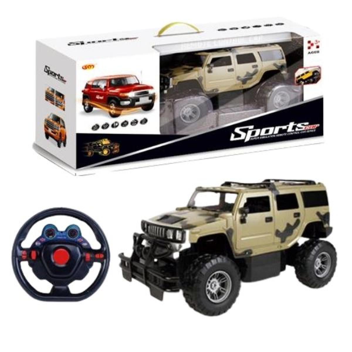 Τηλεκατευθυνόμενο Off-Road 1:8 Με Τιμονιέρα 2 Χρώματα