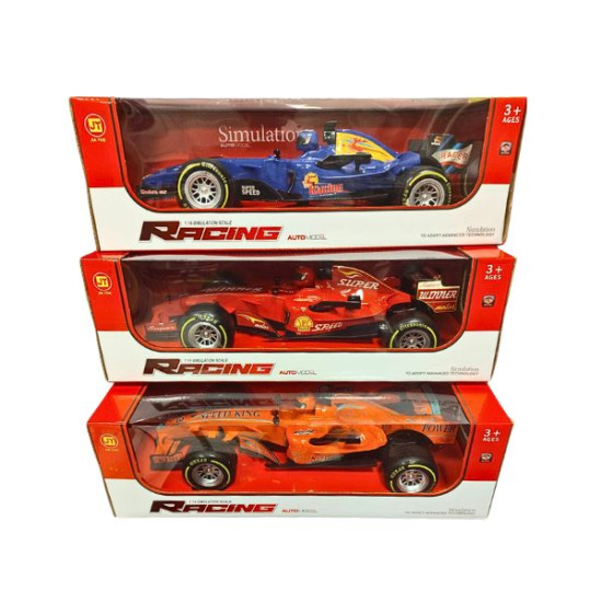Όχημα Formula 1:14 Friction Με Ήχο & Φως 3 Χρώματα