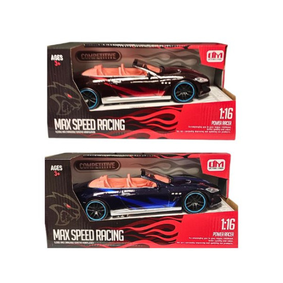 Όχημα Κάμπριο Friction 1:16 2 Χρώματα