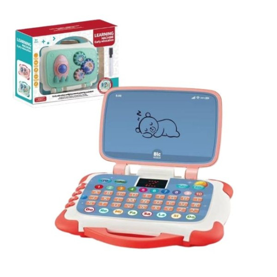 Εκπαιδευτικό Laptop Στα Αγγλικά Με Μουσική 2 Χρώματα