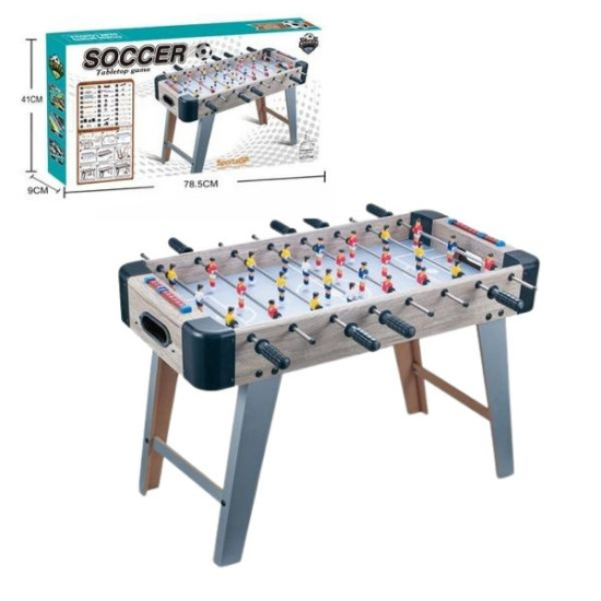 Ποδοσφαιράκι Ξύλινο Με Πόδια 93x624cm