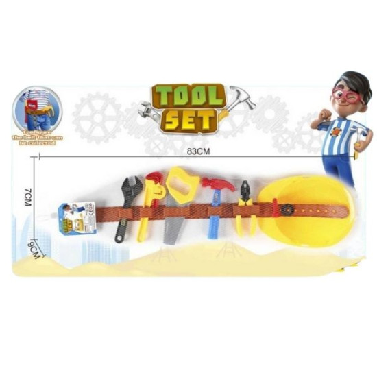 Παιδική Εργαλειοθήκη Ζώνη 70cm 7τμχ
