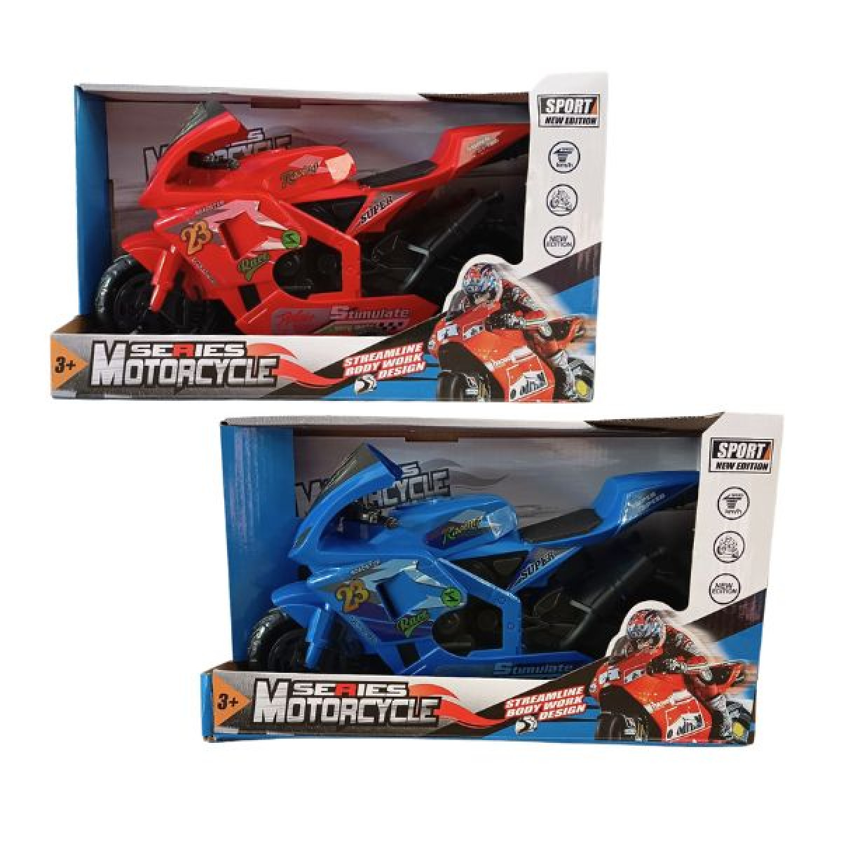 Αγωνιστική Μηχανή Friction 32cm 2 Χρώματα