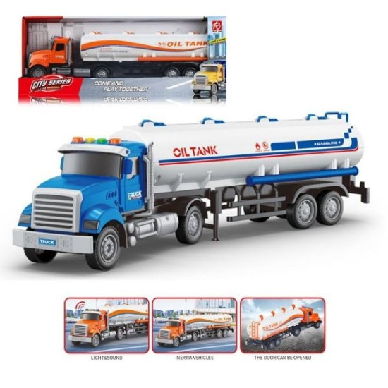 Βυτιοφόρο 1:18 Με Ήχο & Φως 2 Χρώματα