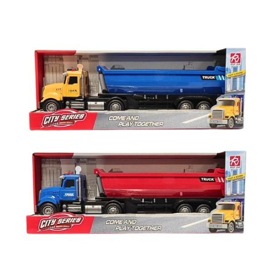 Φορτηγό 1:18 Με Ήχο & Φως 2 Χρώματα