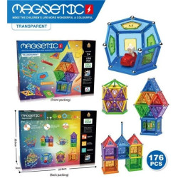 Τουβλάκια Μαγνητικά 176τμχ