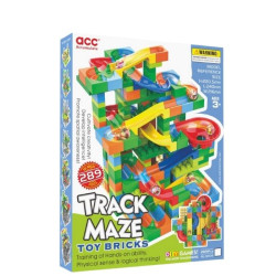 Τουβλάκια Κατασκευών Πίστα-Λαβύρινθος 289τμχ