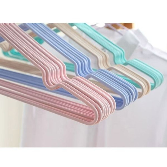 Κρεμάστρες Ντουλάπας Μεταλλικές 40x21cm 5τμχ Διάφορα Χρώματα