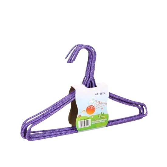 Κρεμάστρες Ντουλάπας Παιδικές Μεταλλικές 29cm 10τμχ Διάφορα Χρώματα