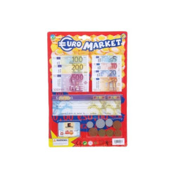 Νομίσματα Του Ευρώ Με Κάρτα & Μπλοκ Επιταγών