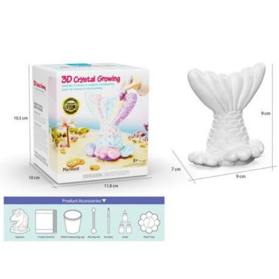 Σετ Χειροτεχνίας Με Κρυστάλλους 3D Ουρά Γοργόνας