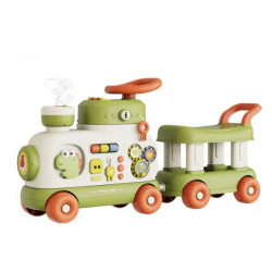 Βρεφική Στράτα-Περπατούρα Τρενάκι-Δεινοσαυράκι Με Ήχο