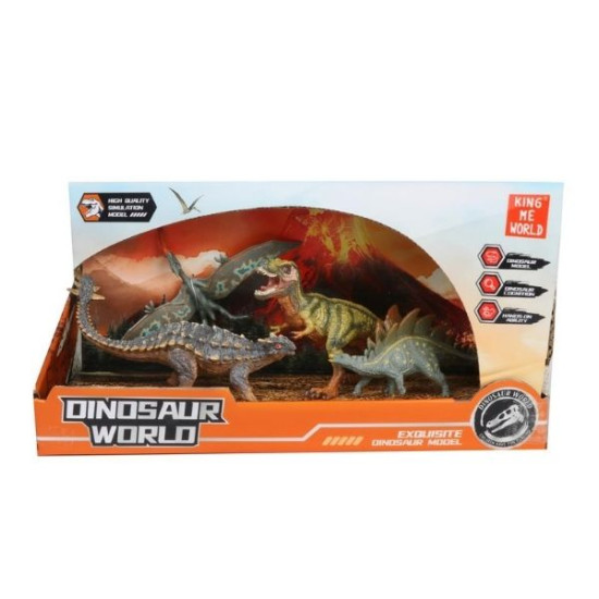 Σετ Φιγούρες Δεινόσαυροι 4τμχ