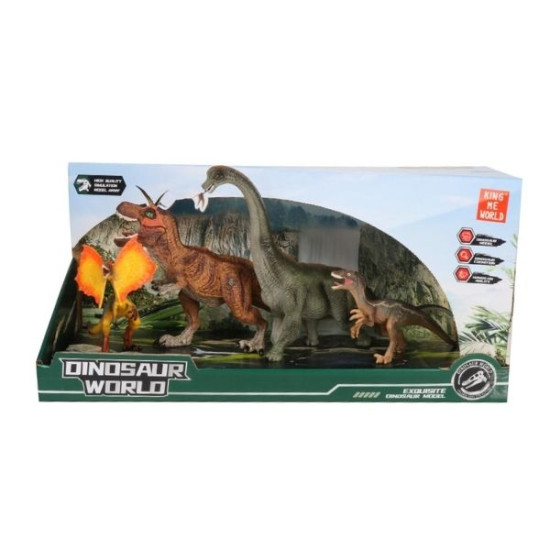 Σετ Φιγούρες Δεινόσαυροι 4τμχ