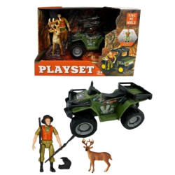 Γουρούνα 12cm Με Φιγούρα 10cm & Ελάφι