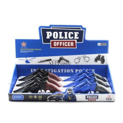 Πιστόλι Μπαταρίας Αστυνομικό Με Ήχο 2 Χρώματα Display 12