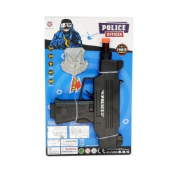 Όπλο Πυροβόλο Μπαταρίας Αστυνομικό Με Σήμα & Ήχο