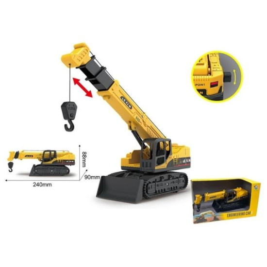 Δομικό Όχημα Γερανός Friction 24cm