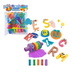 Σετ Πλαστελίνης Γράμματα Με 5 Χρώματα Και Αξεσουάρ