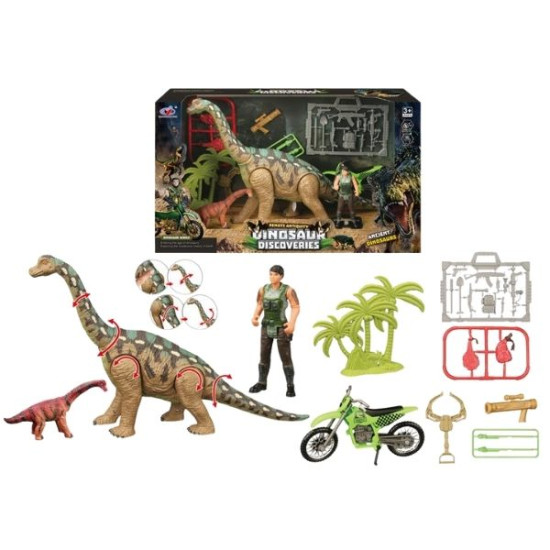 Δεινόσαυρος Βραχιόσαυρος Με Ήχο & Φιγούρα Με Αξεσουάρ
