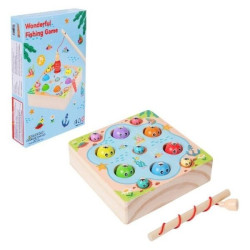 Παιχνίδι Ψαρέματος Ξύλινο 12x12cm