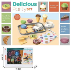 Παιχνίδι Σετ Γλυκών Με Φλυτζάνια & Αξεσουάρ