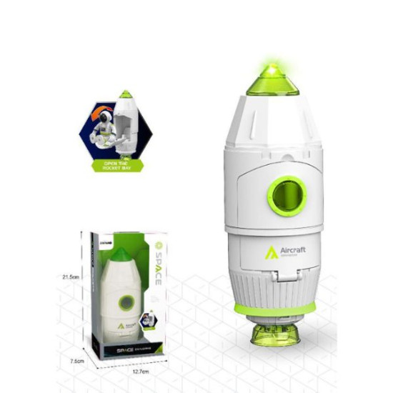 Πύραυλος 18cm Με Φιγούρα & Φως