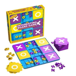 Επιτραπέζιο Παιχνίδι Τρίλιζα 2 Σε 1 23x23cm