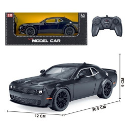 Τηλεκατευθυνόμενο Sport Αυτοκίνητο 1:16 Μαύρο Με Φως .4GHz