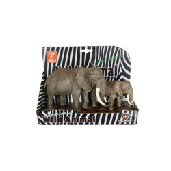 Σετ Παιχνιδιού Με Ελέφαντες 2τμχ