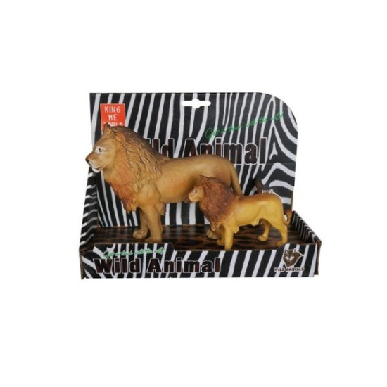 Σετ Παιχνιδιού Με Λιοντάρια 2τμχ