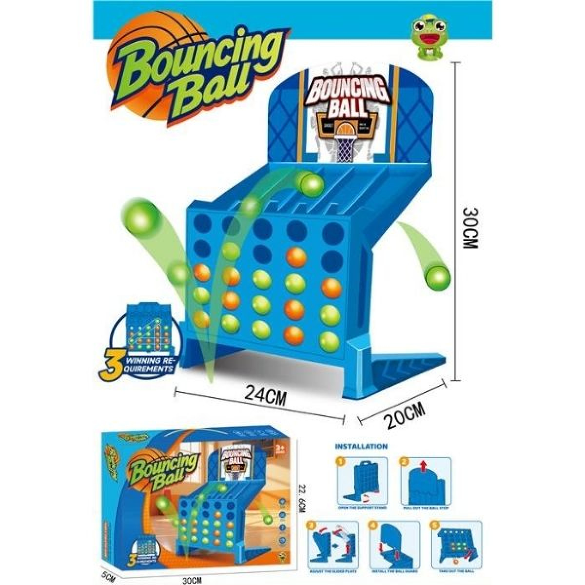 Επιτραπέζιο Παιχνίδι Bouncing 4 Στη Σειρά
