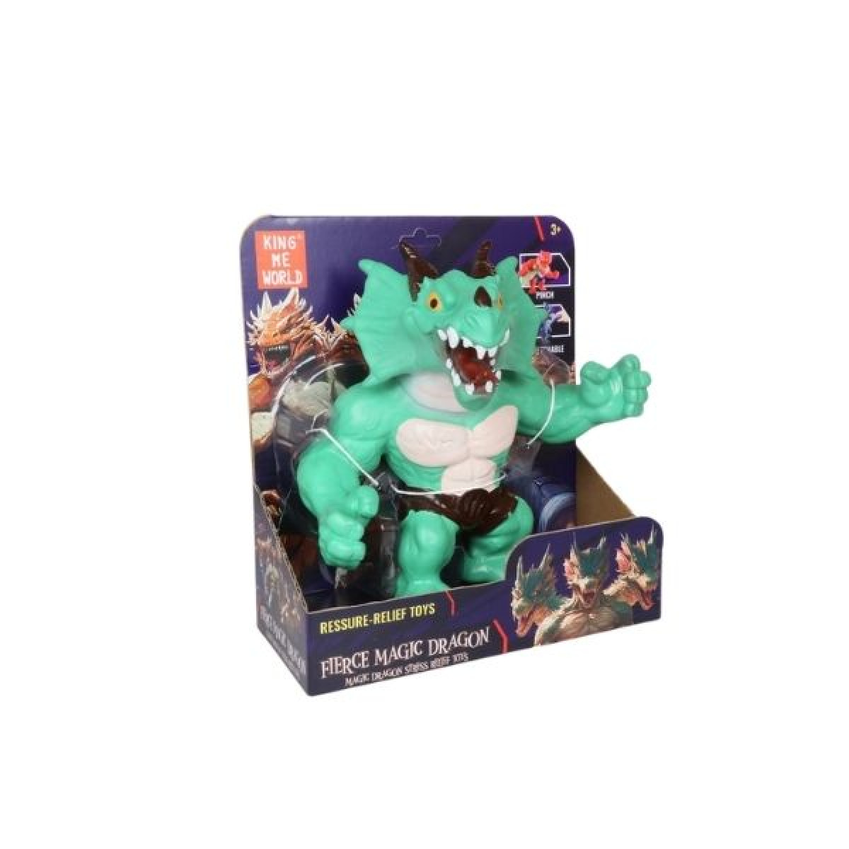Squishy Δράκος Πράσινος 22cm
