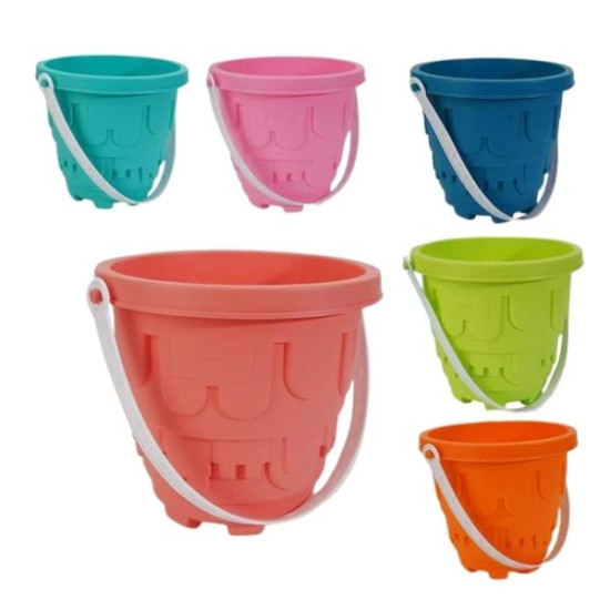 Κουβαδάκι Παραλίας Κάστρο Σε Διάφορα Χρώματα Ø20x18cm