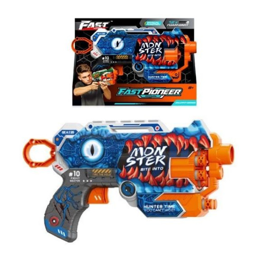 Όπλο Monster 23cm Με 12 Αφρώδεις Σφαίρες