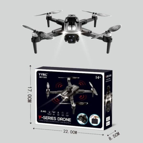 Drone YYRC Με Διπλή Κάμερα 4Κ 38cm