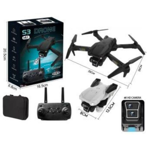 Drone S3 Με Κάμερα 4Κ 2 Χρώματα