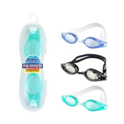 Γυαλάκια Θαλάσσης Σιλικόνης Anti-Fog UV & Θήκη 15+ Ετών 3 Χρώματα