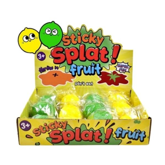 Squishy Λεμόνι 5-6cm 2 Χρώματα 26x19x7cm Display 12