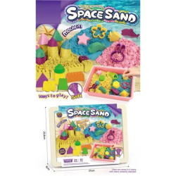 Άμμος Χειροτεχνίας Space 1kg Σετ Με Αξεσουάρ